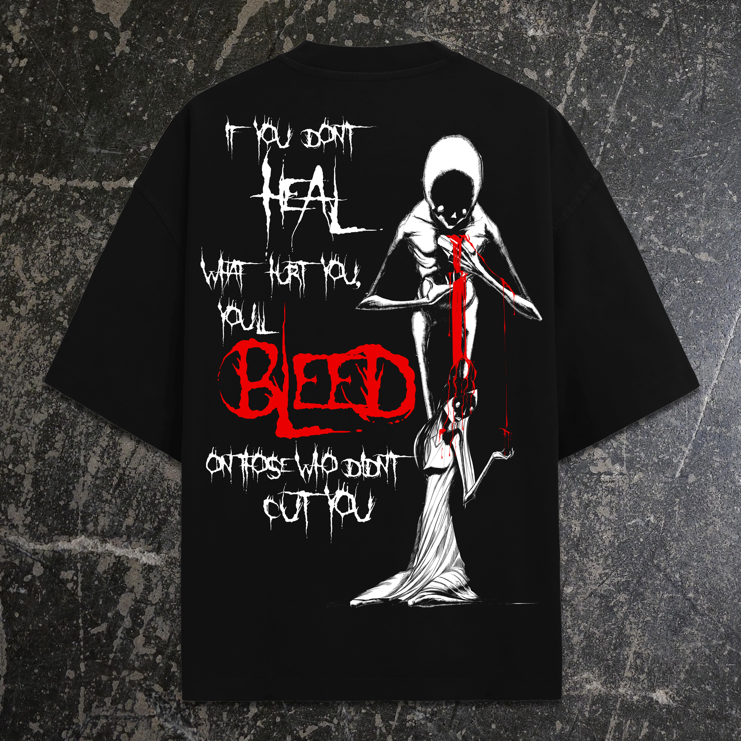 Don't Heal T-Shirt Black Any Means Necessary Clothing