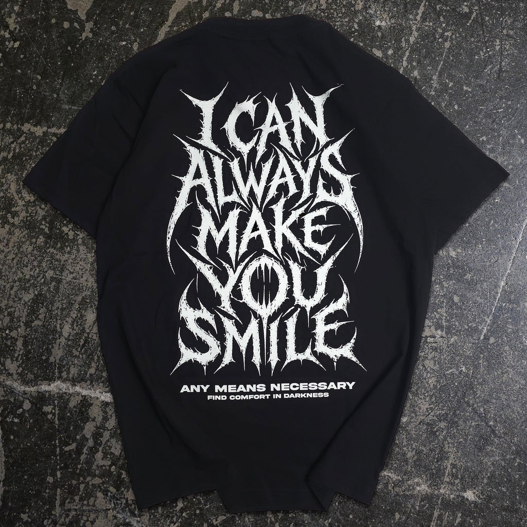 Always Smile T-Shirt Any Means Necessary Clothing