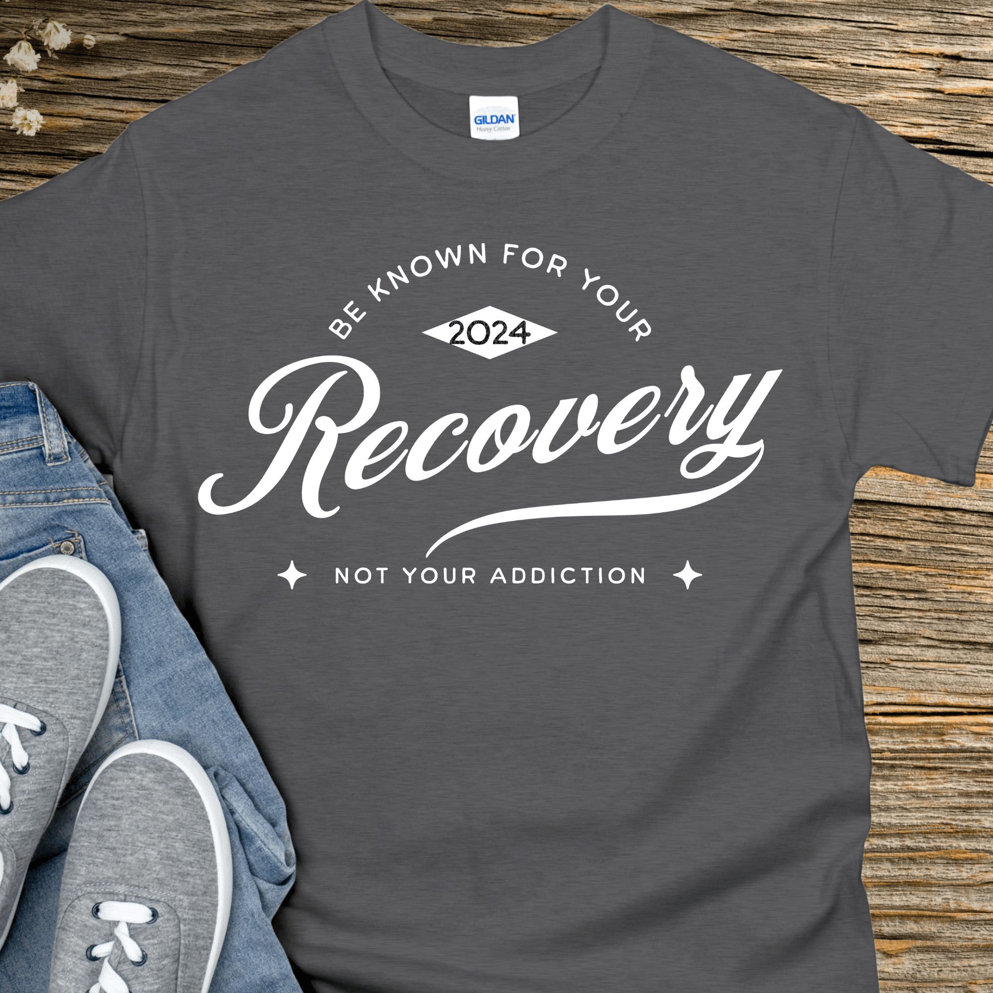 Custom Recovery T-Shirt | Inspiring Sobriety |  Be Known For Your Recovery Inspiring Sobriety