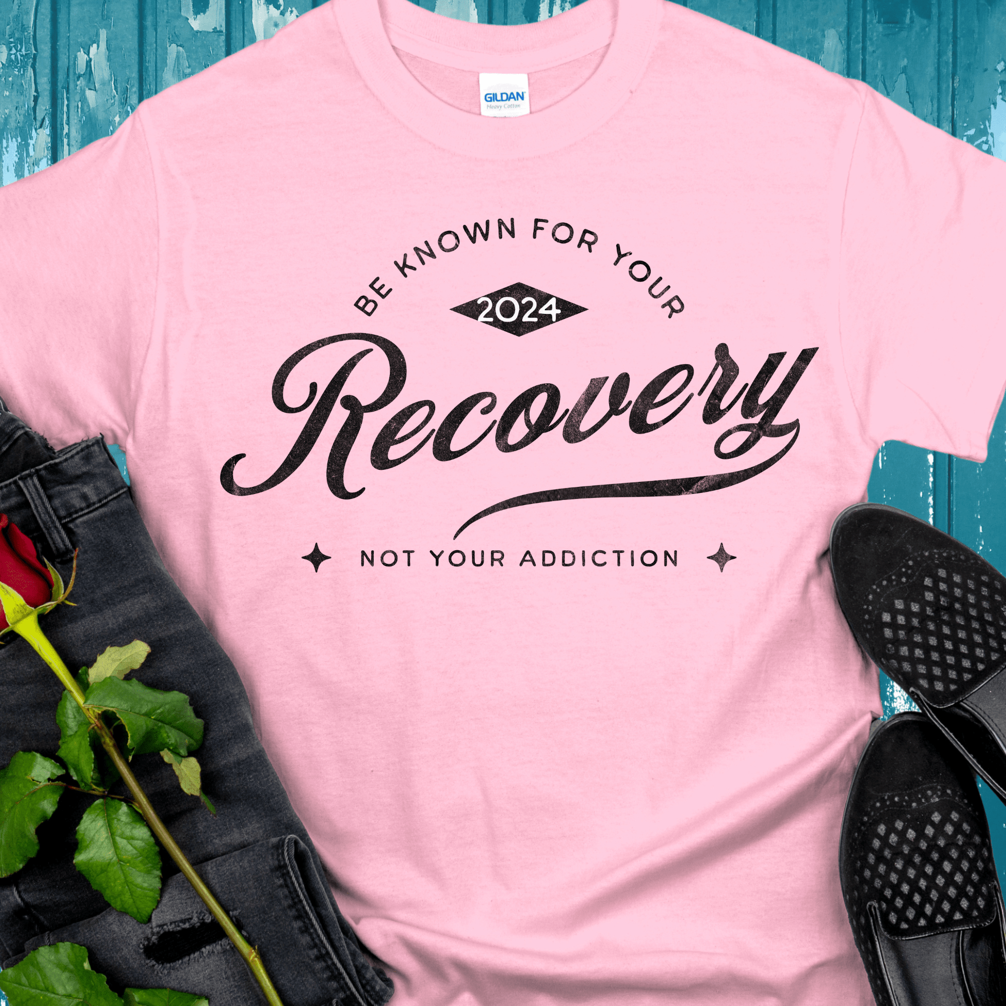 Custom Recovery T-Shirt | Inspiring Sobriety | Be Known For Your Recovery - Inner Stride Official