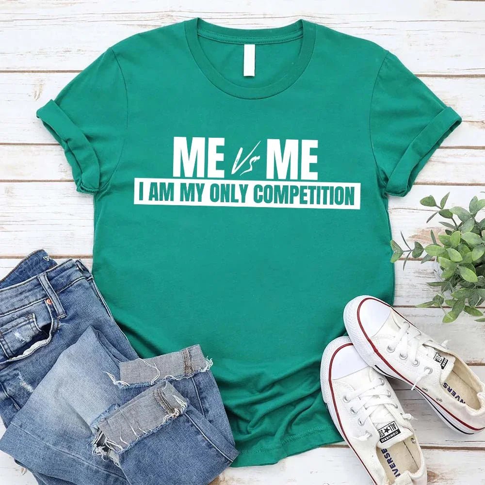 Me vs Me Unisex T-Shirt – Motivational Self-Discipline Tee - Inner Stride Official