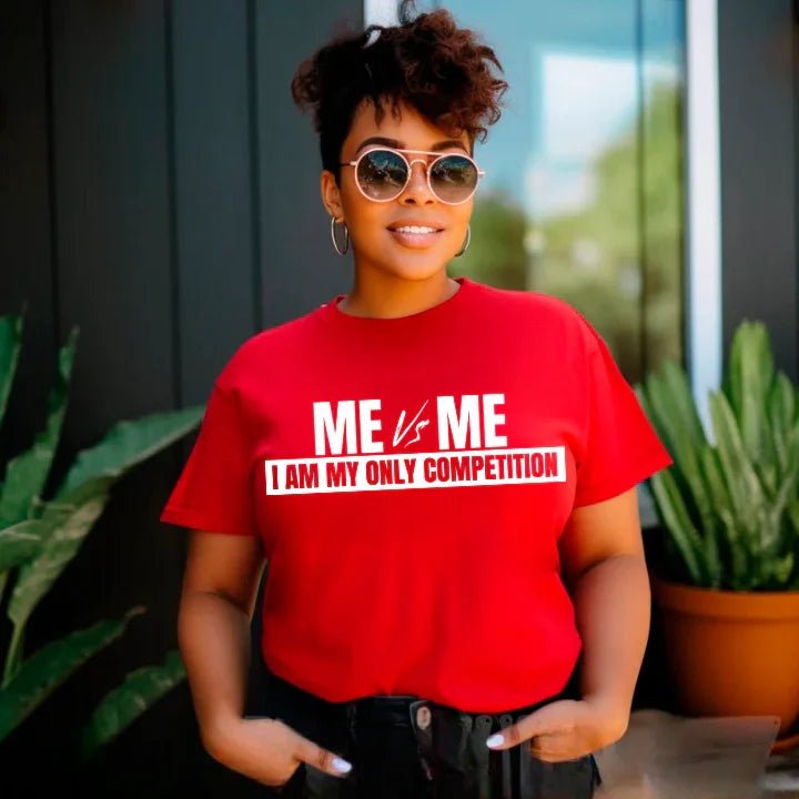Me vs Me Unisex T-Shirt – Motivational Self-Discipline Tee - Inner Stride Official