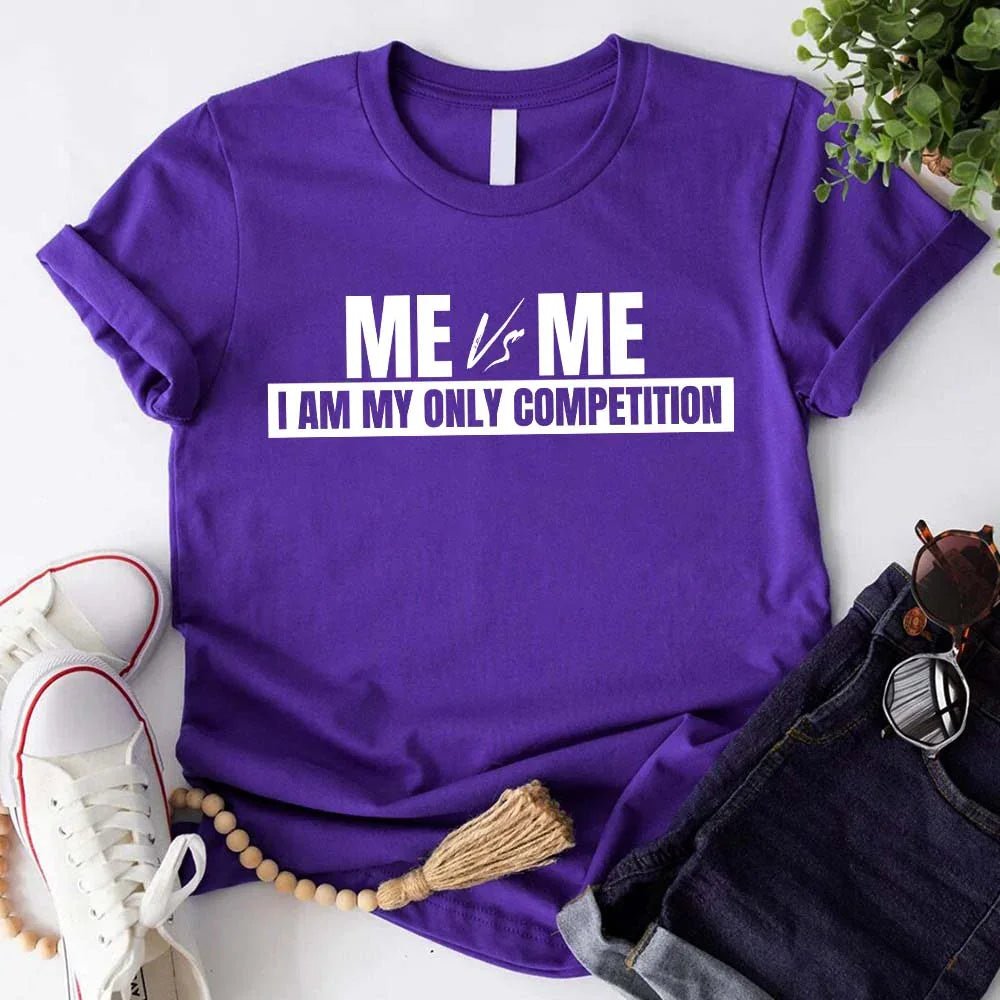 Me vs Me Unisex T-Shirt – Motivational Self-Discipline Tee - Inner Stride Official