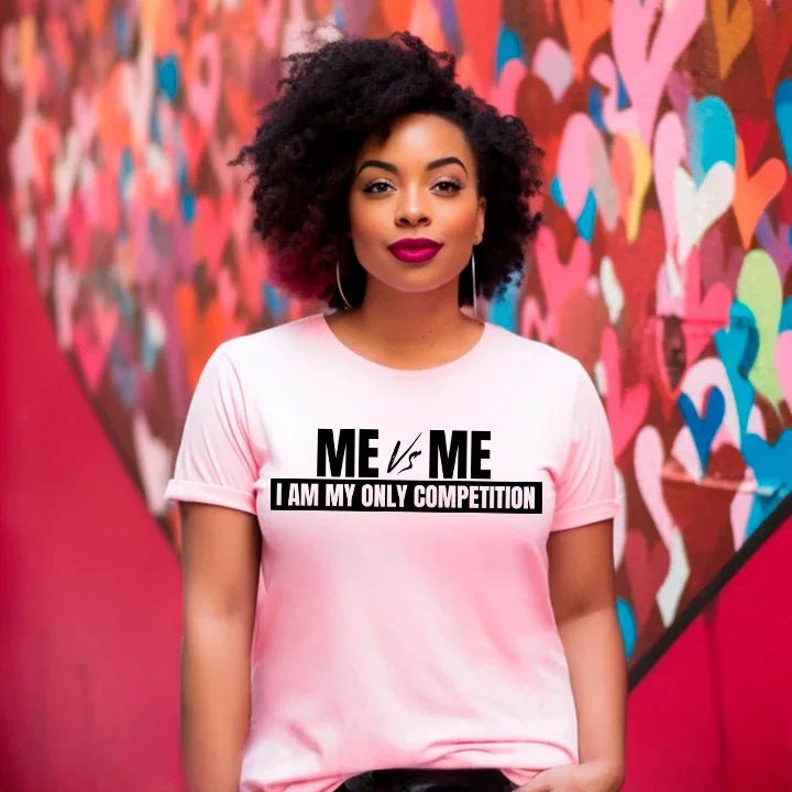 Me vs Me Unisex T-Shirt – Motivational Self-Discipline Tee - Inner Stride Official