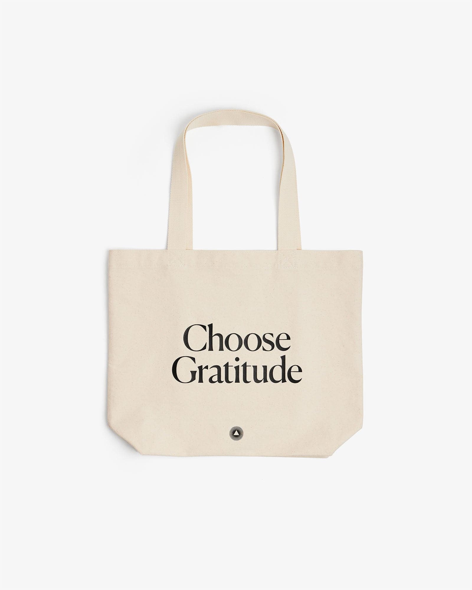 Organic Cotton Tote Bag – Choose Gratitude - Inner Stride Apparel