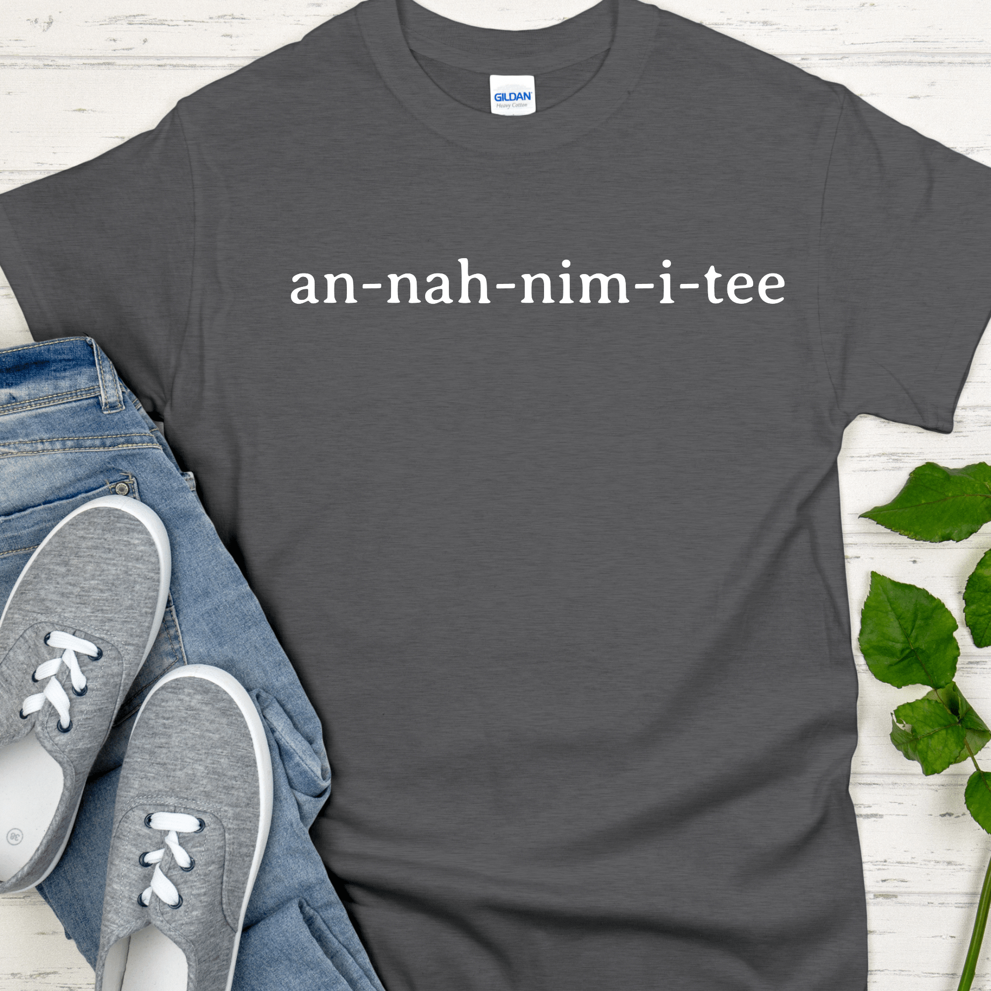 Recovery T-Shirt | Inspiring Sobriety |  Anonymity (An-nah-nim-i-tee) Inspiring Sobriety