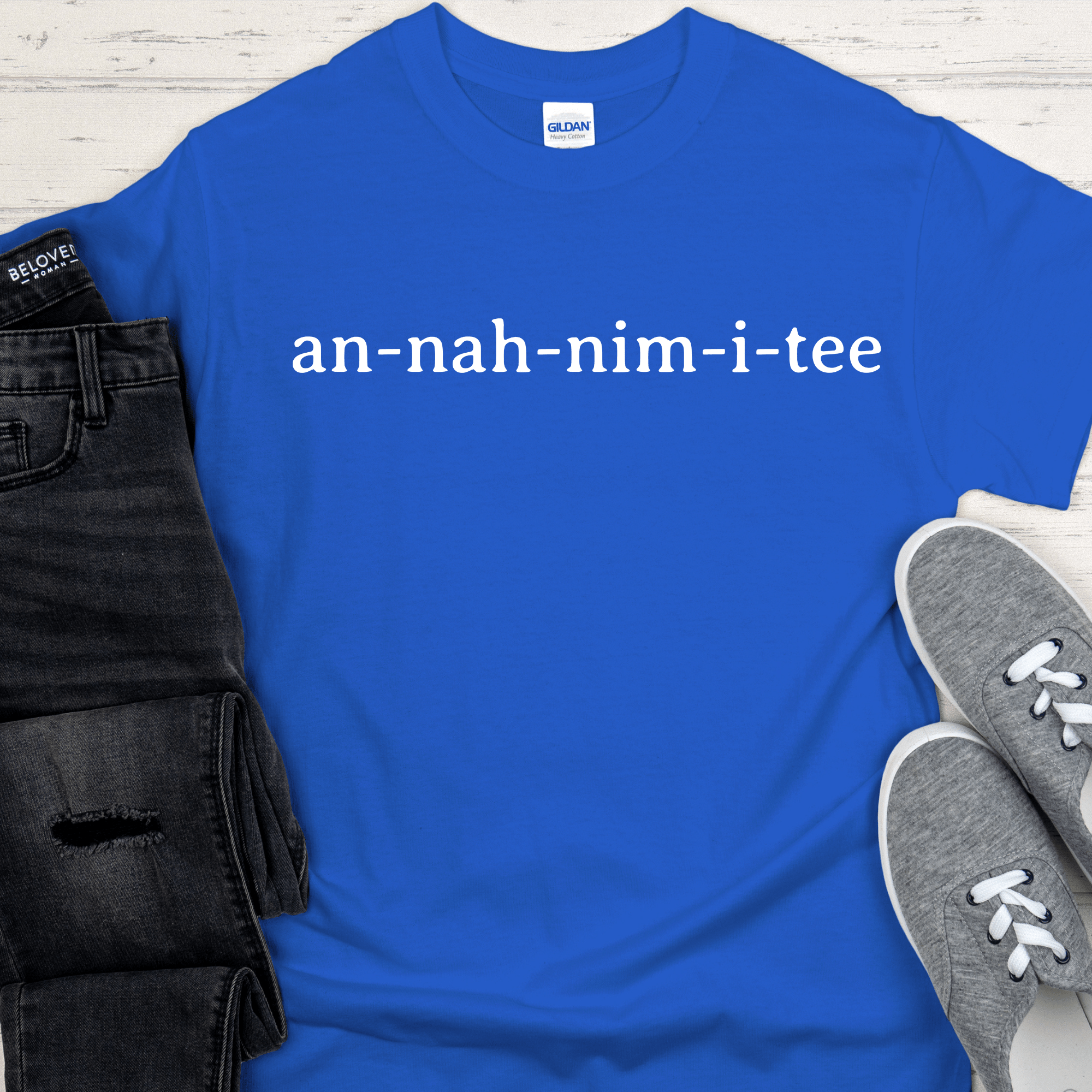 Recovery T-Shirt | Inspiring Sobriety |  Anonymity (An-nah-nim-i-tee) Inspiring Sobriety