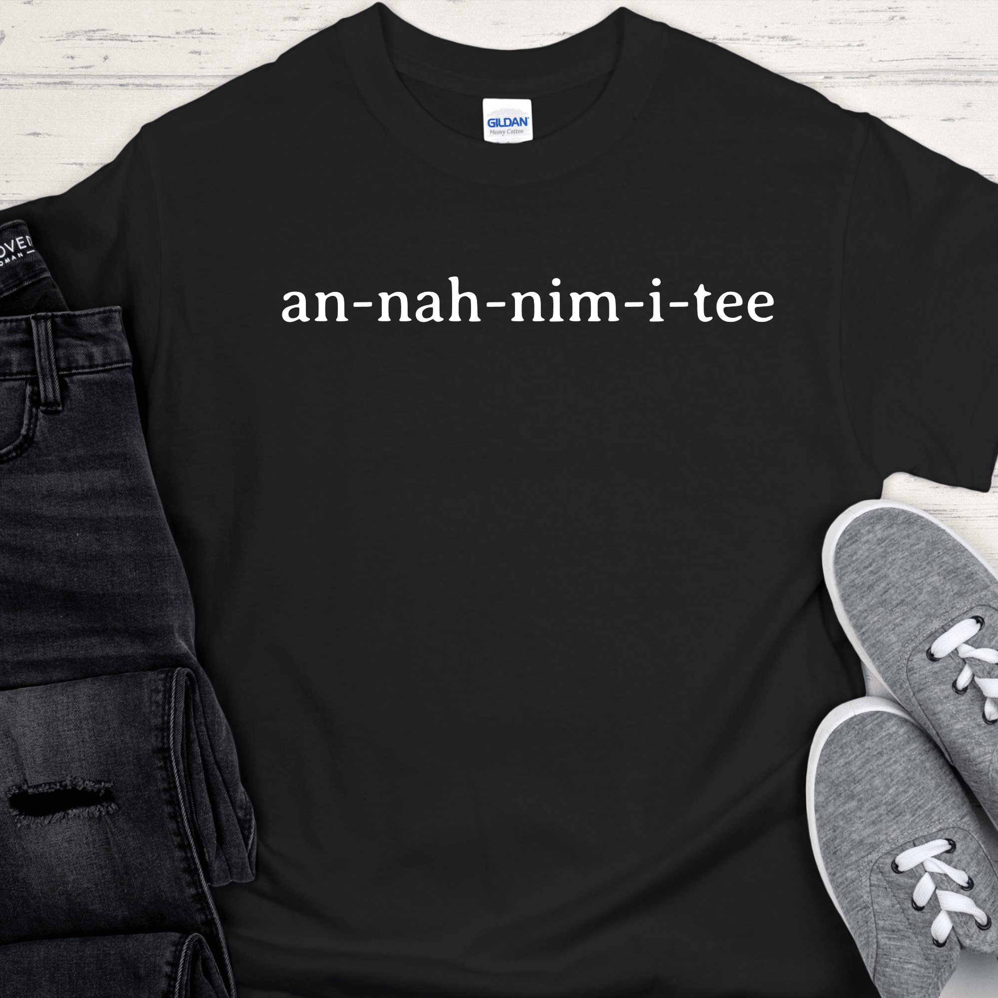 Recovery T-Shirt | Inspiring Sobriety | Anonymity (An-nah-nim-i-tee) - Inner Stride Official