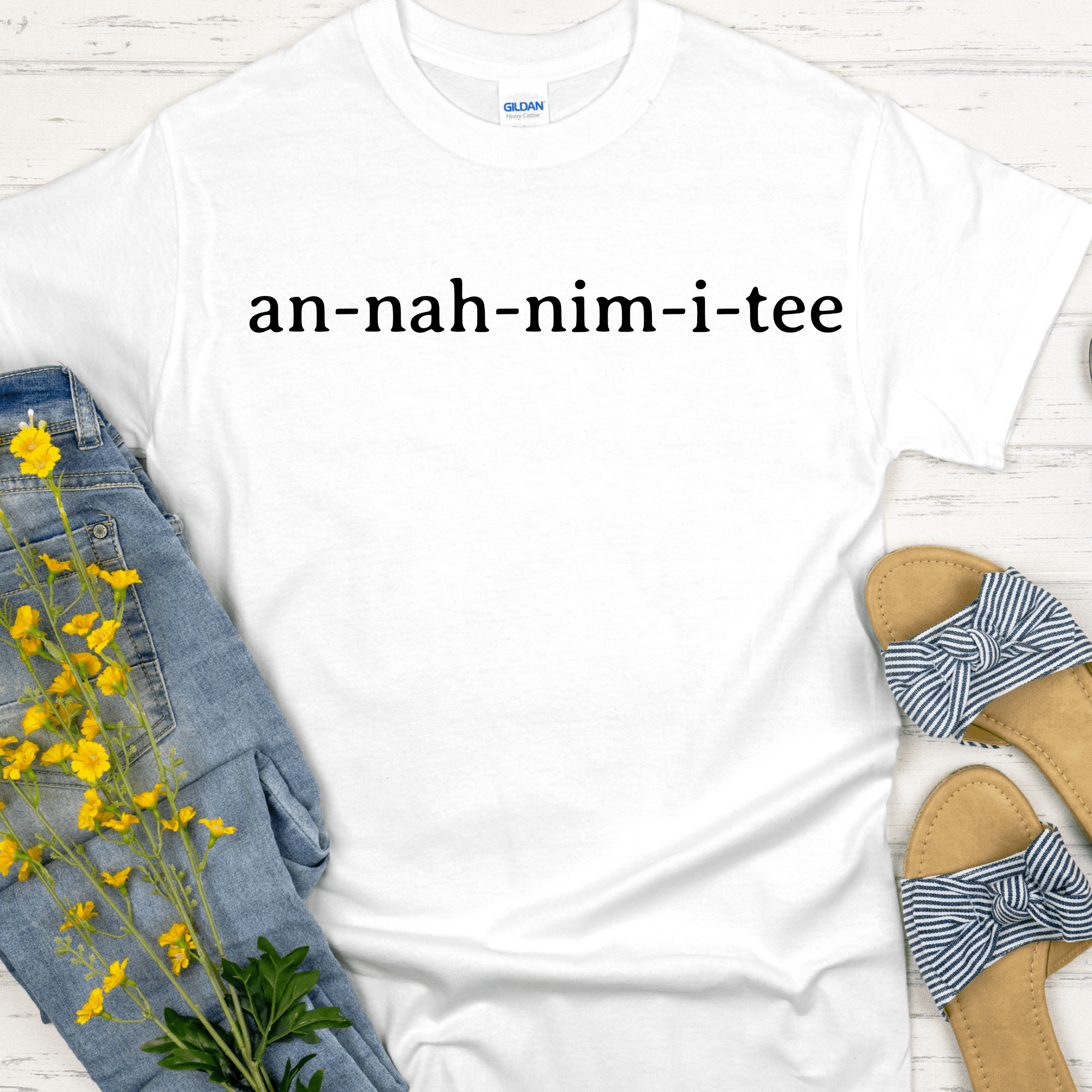 Recovery T-Shirt | Inspiring Sobriety | Anonymity (An-nah-nim-i-tee) - Inner Stride Official