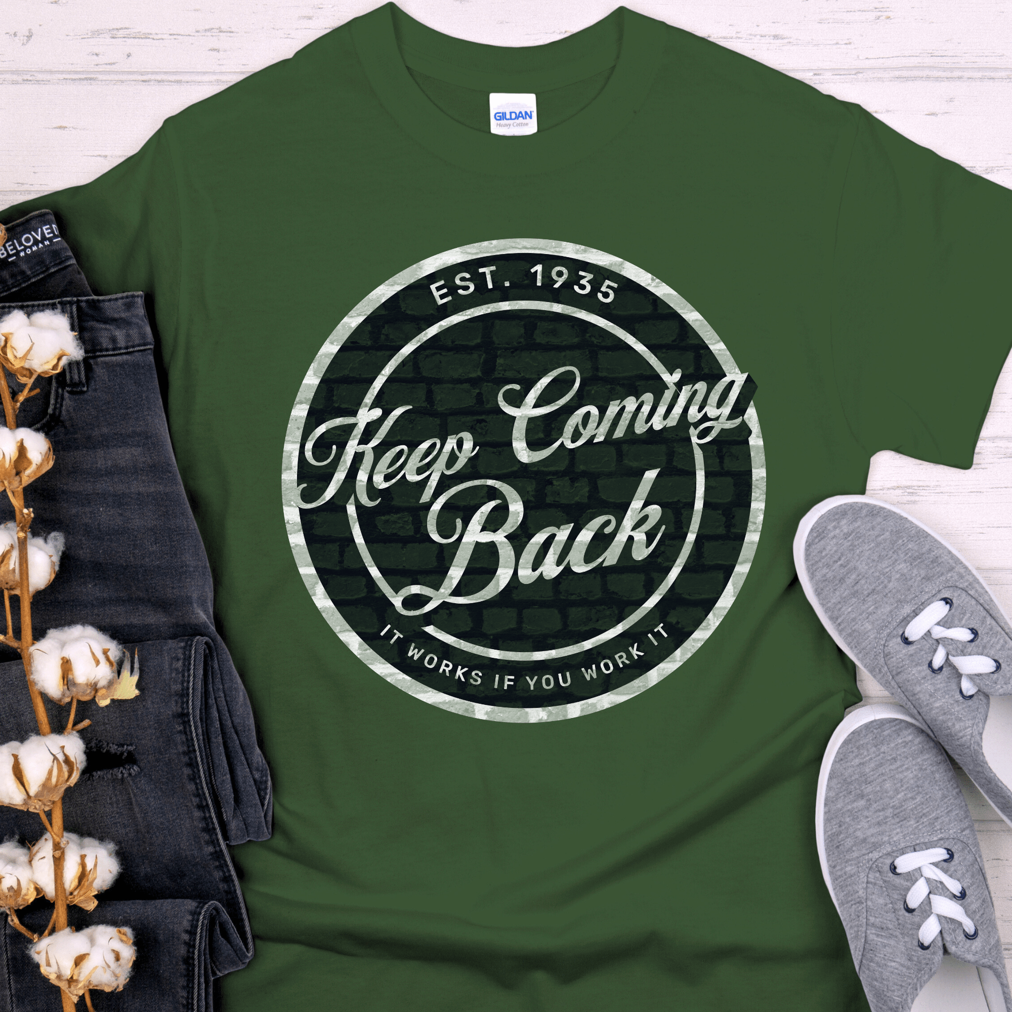 Recovery T-Shirt | Inspiring Sobriety |  Keep Coming Back Inspiring Sobriety