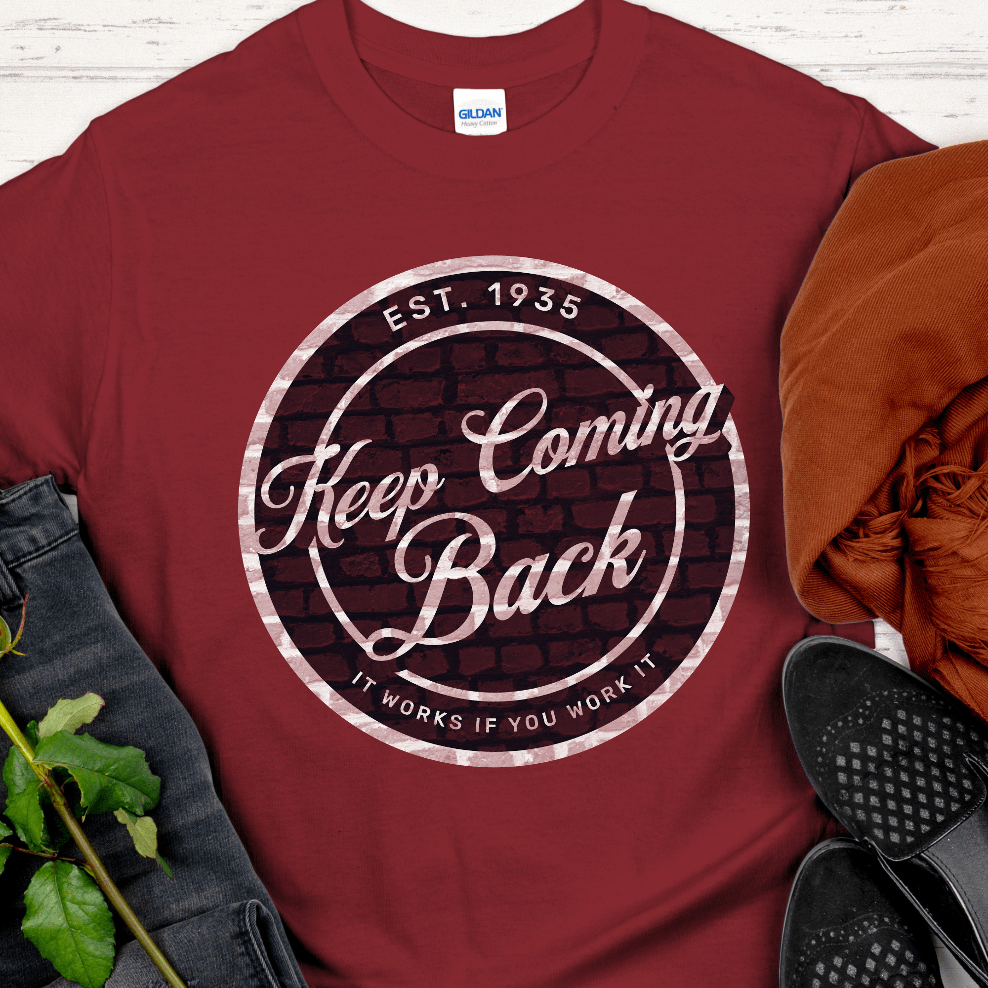 Recovery T-Shirt | Inspiring Sobriety |  Keep Coming Back Inspiring Sobriety
