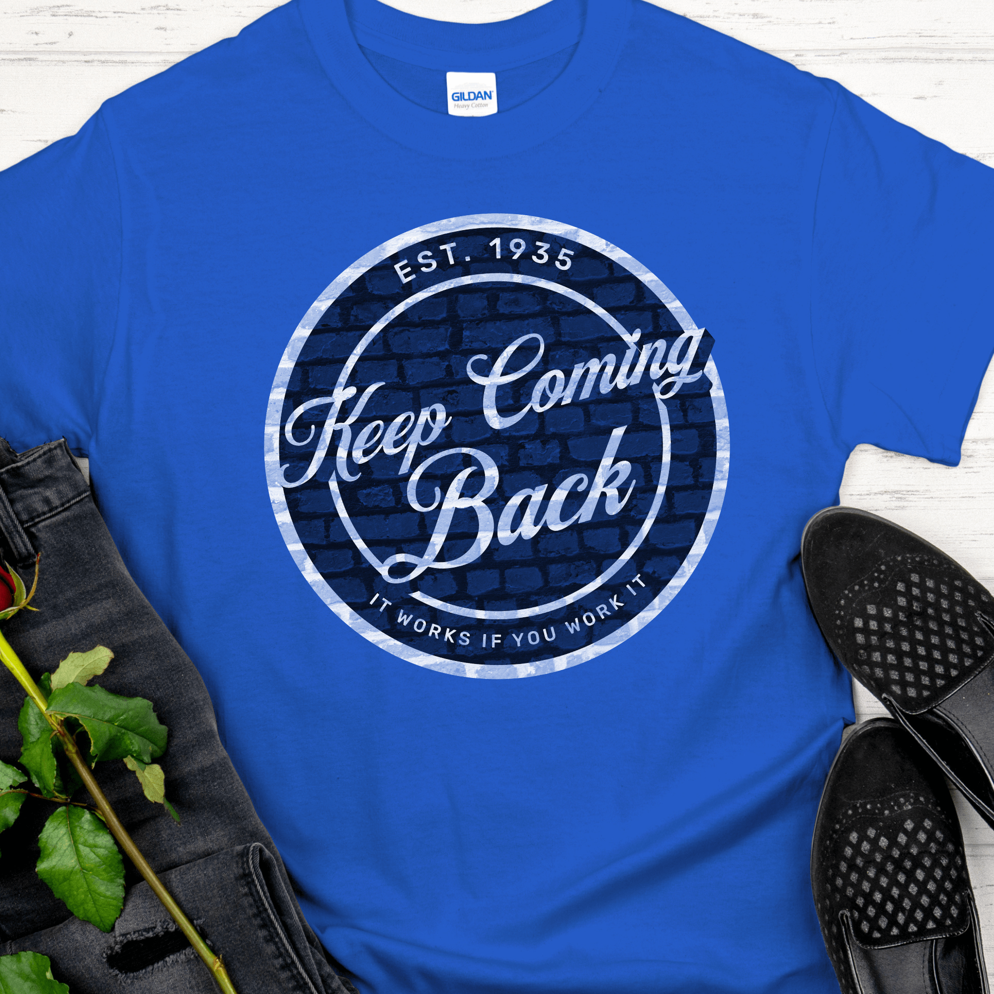 Recovery T-Shirt | Inspiring Sobriety |  Keep Coming Back Inspiring Sobriety