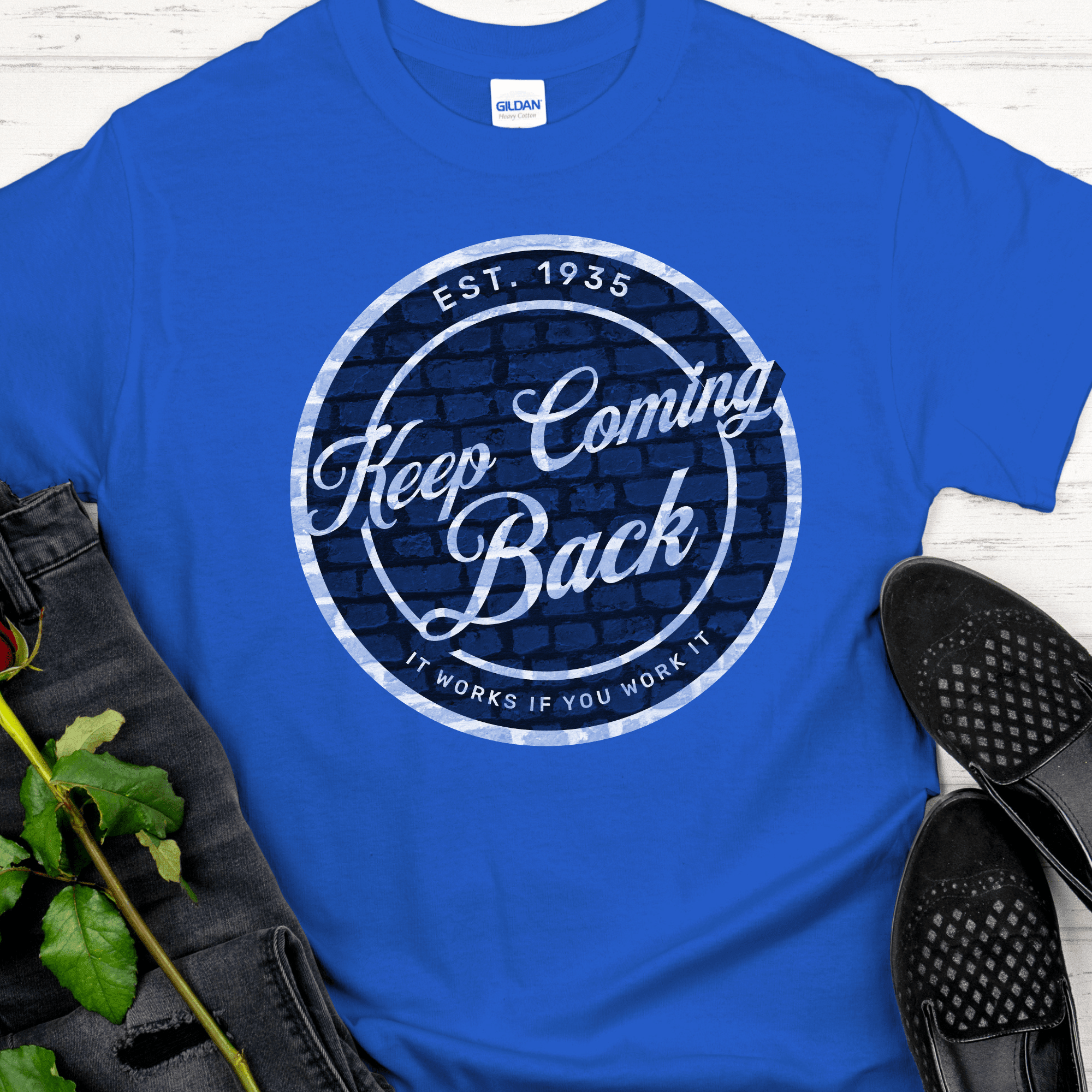 Recovery T-Shirt | Inspiring Sobriety | Keep Coming Back - Inner Stride Official