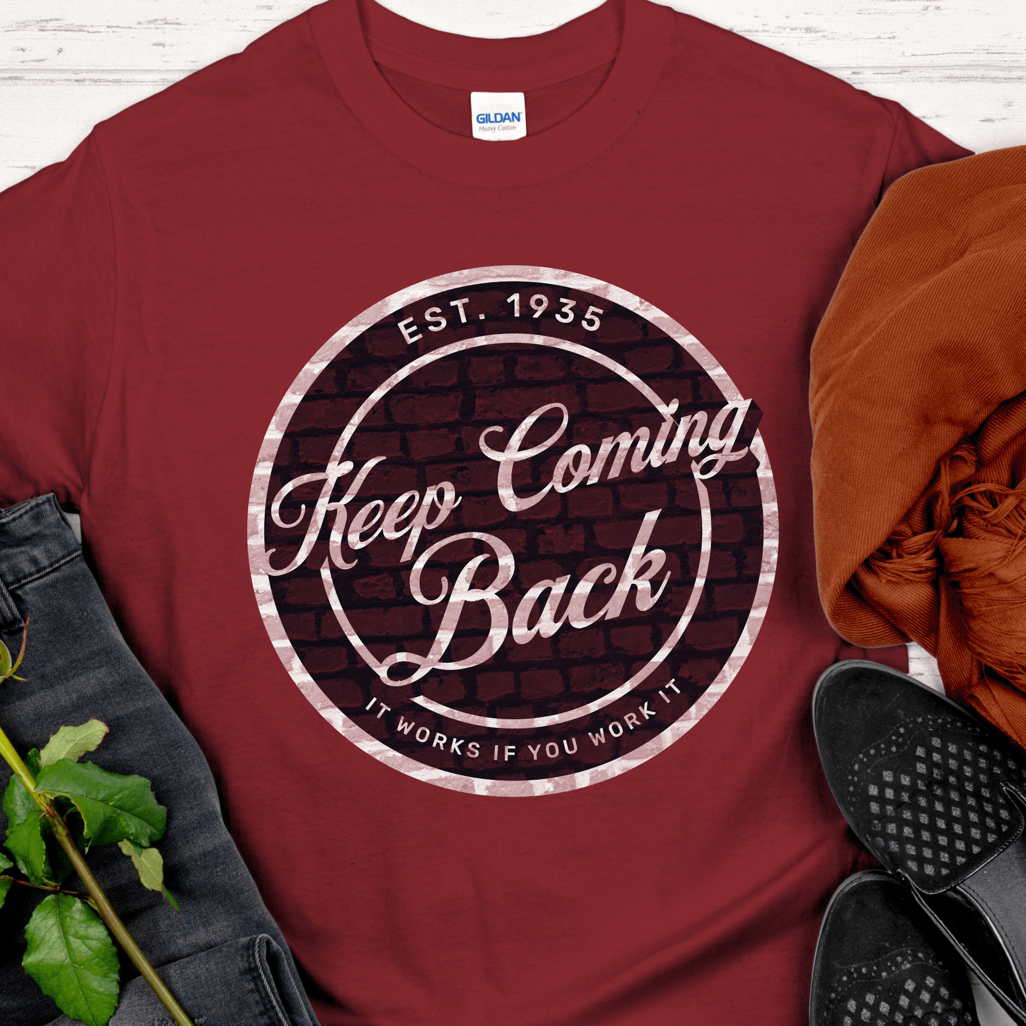 Recovery T-Shirt | Inspiring Sobriety | Keep Coming Back - Inner Stride Official
