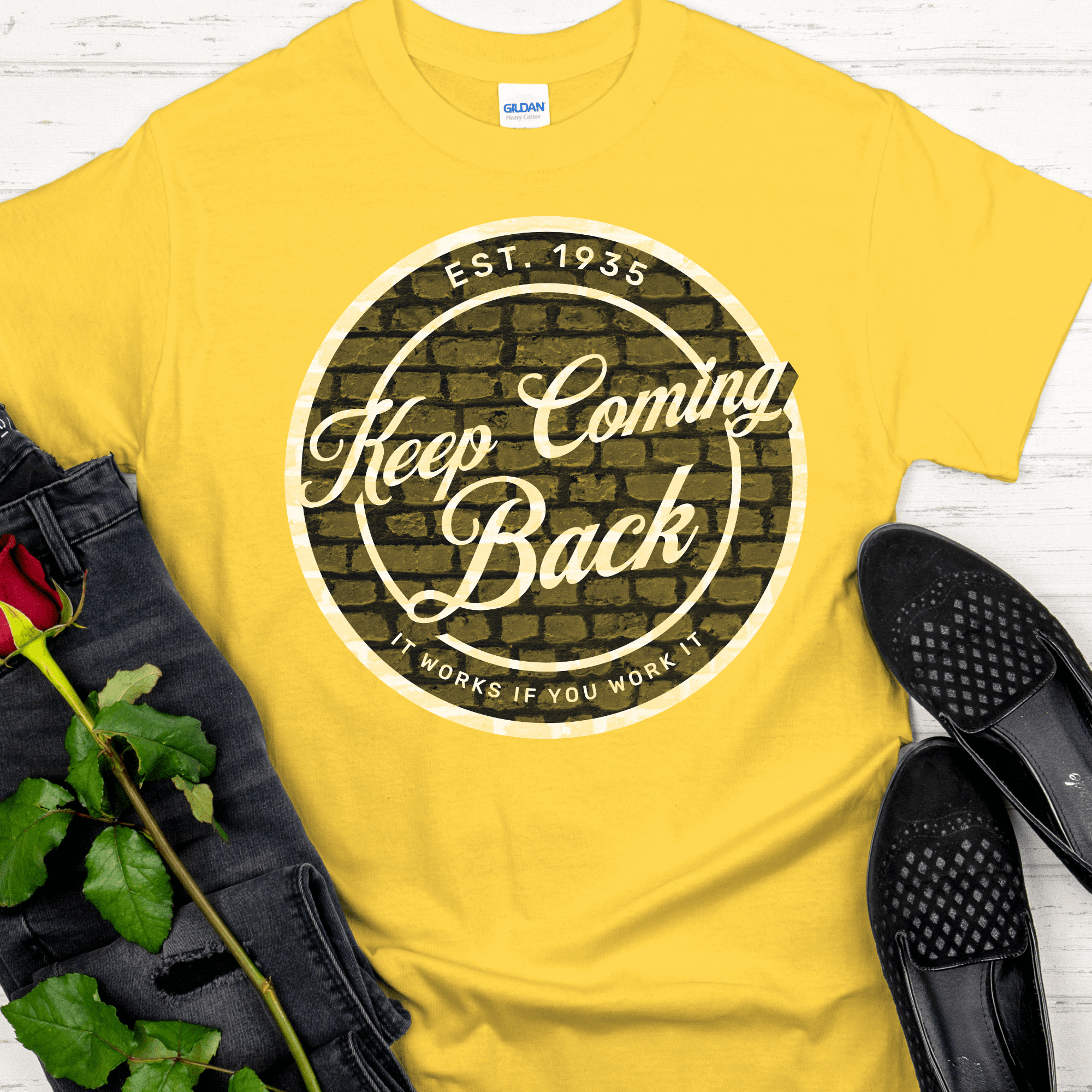 Recovery T-Shirt | Inspiring Sobriety | Keep Coming Back - Inner Stride Official