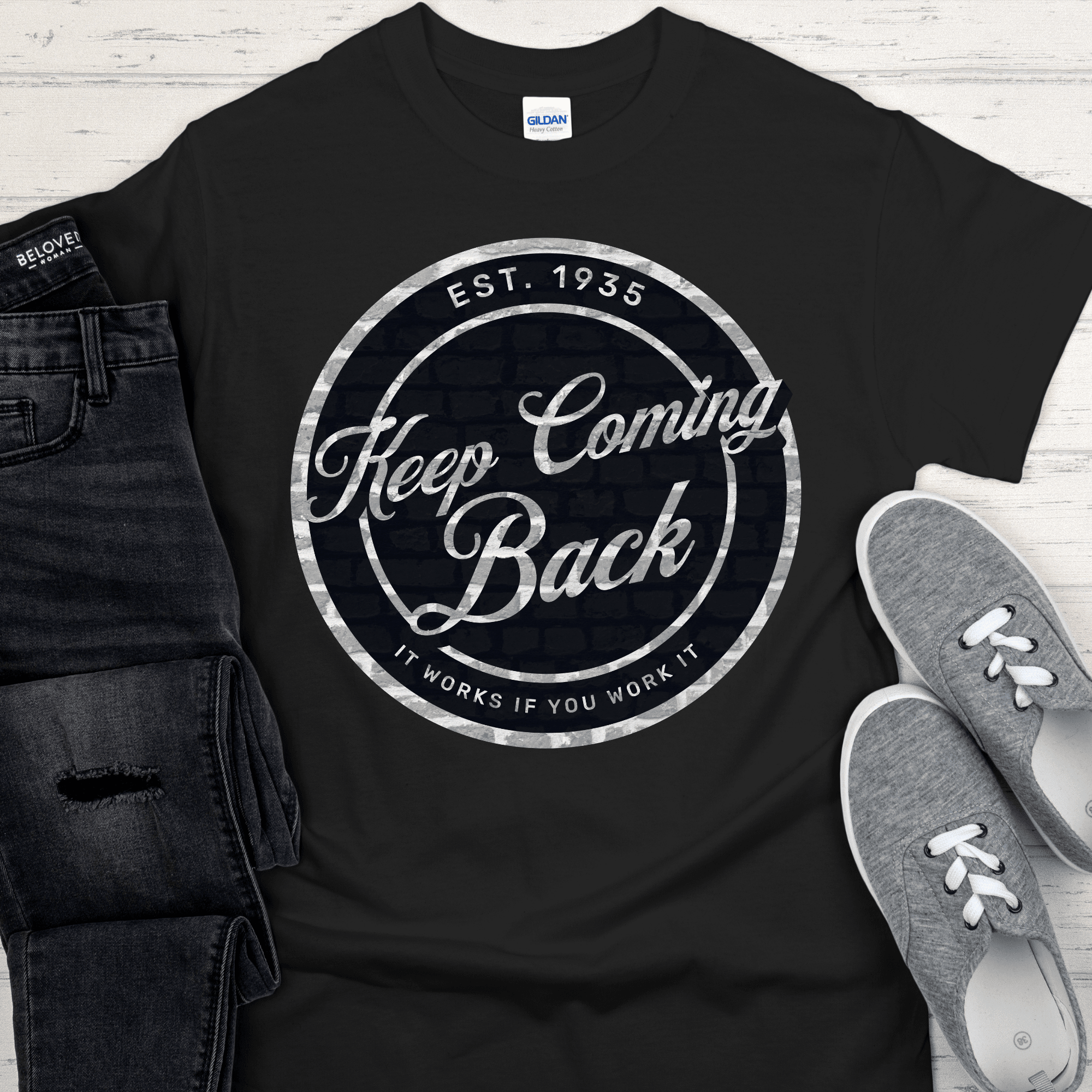 Recovery T-Shirt | Inspiring Sobriety | Keep Coming Back - Inner Stride Official