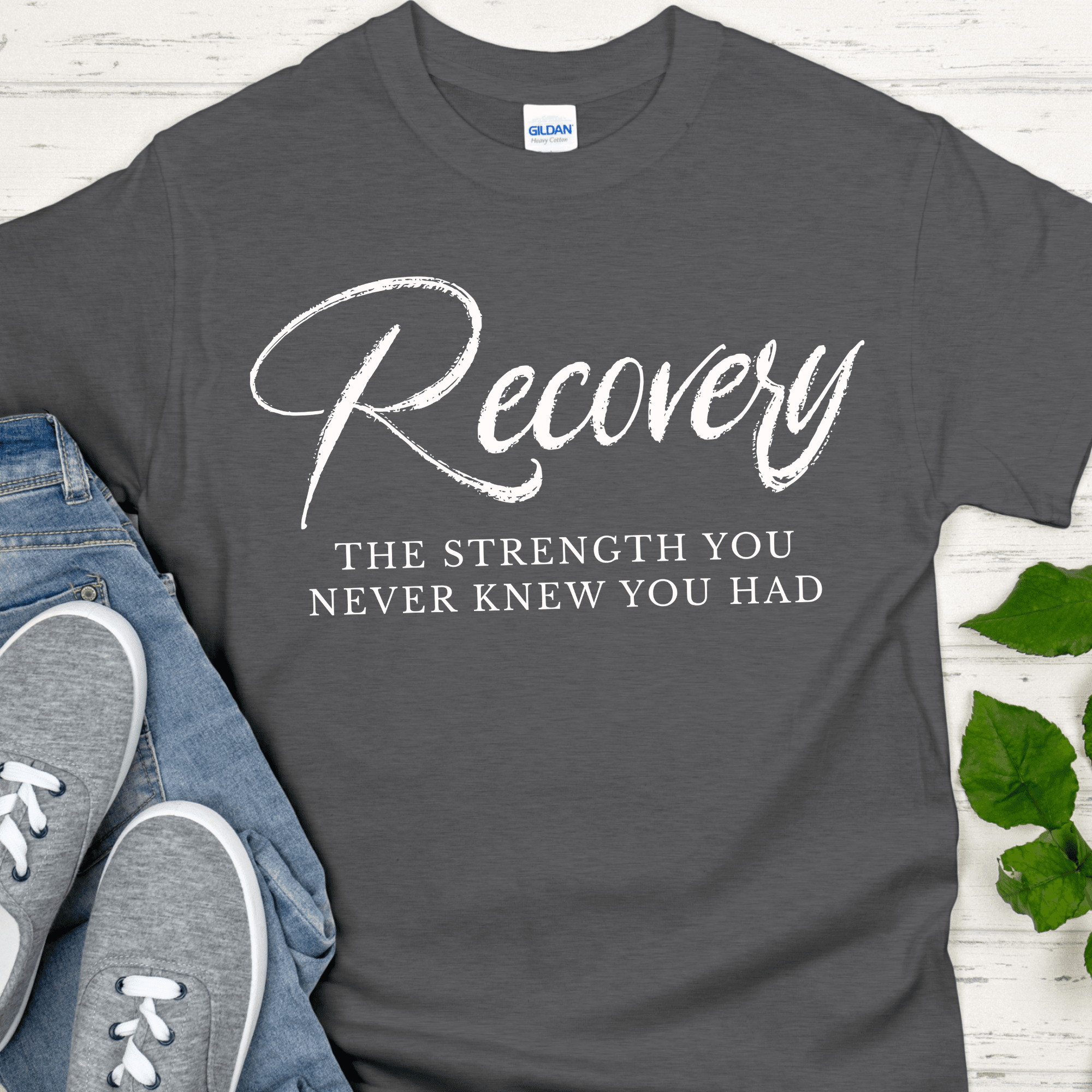 Recovery T-Shirt | Inspiring Sobriety | Recovery The Strength You Never Knew You Had - Inner Stride Official