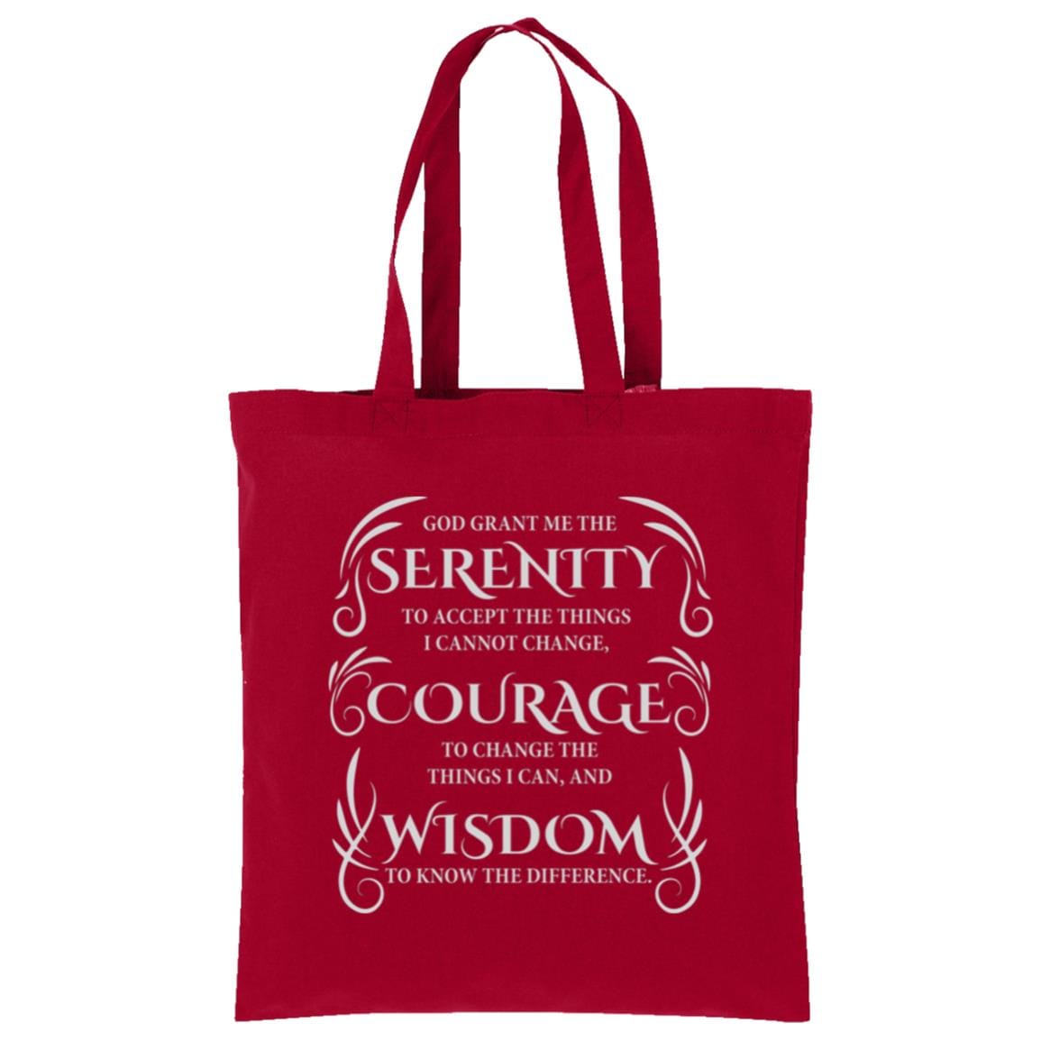 Recovery Tote | Inspiring Sobriety | Serenity Prayer - Inner Stride Apparel