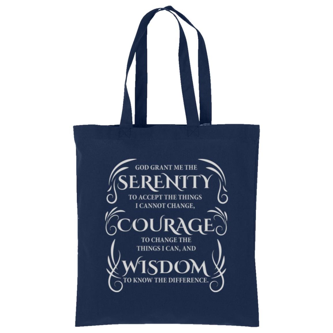 Recovery Tote | Inspiring Sobriety | Serenity Prayer - Inner Stride Apparel