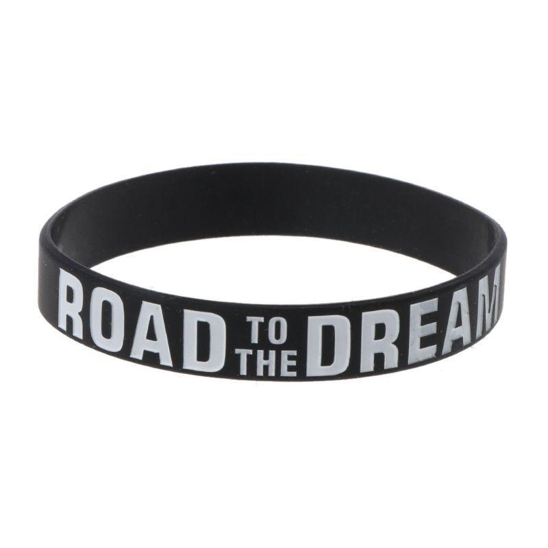 Silicone Rubber Band Elastic Inspirational Motivation Bracelets Never Give Up Perfect Gift For Men And Women Cool Fashion Style - Inner Stride Official