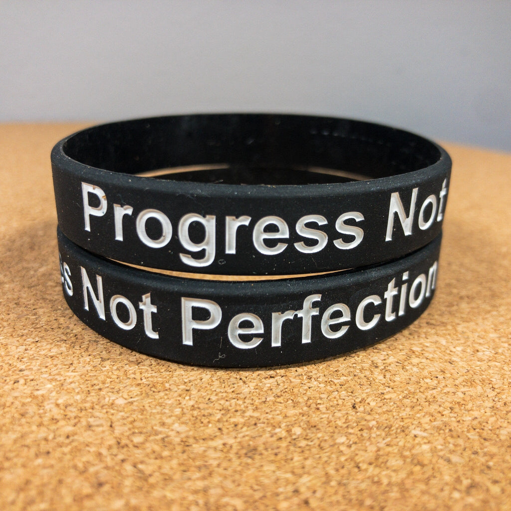 Silicone Wristband - Progress Reminder Band | Motivational Fitness Bracelet - Inner Stride Official