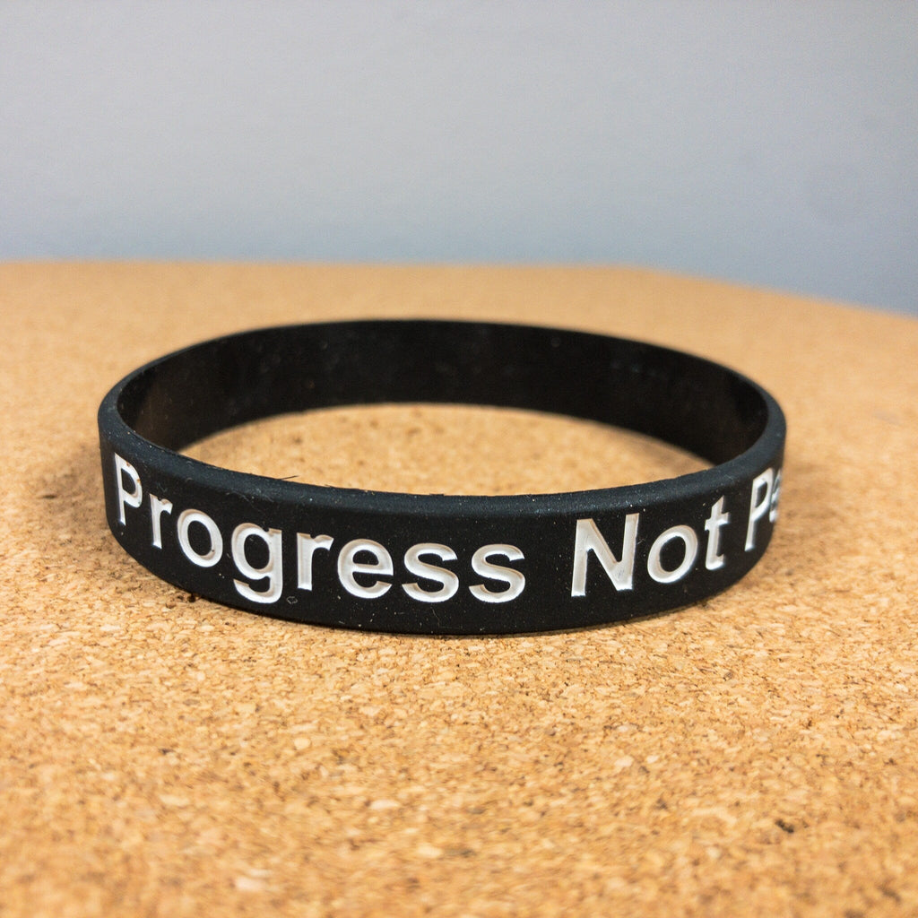 Silicone Wristband - Progress Reminder Band | Motivational Fitness Bracelet - Inner Stride Official