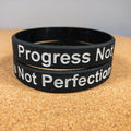 Silicone Wristband - Progress Reminder Band | Motivational Fitness Bracelet - Inner Stride Official
