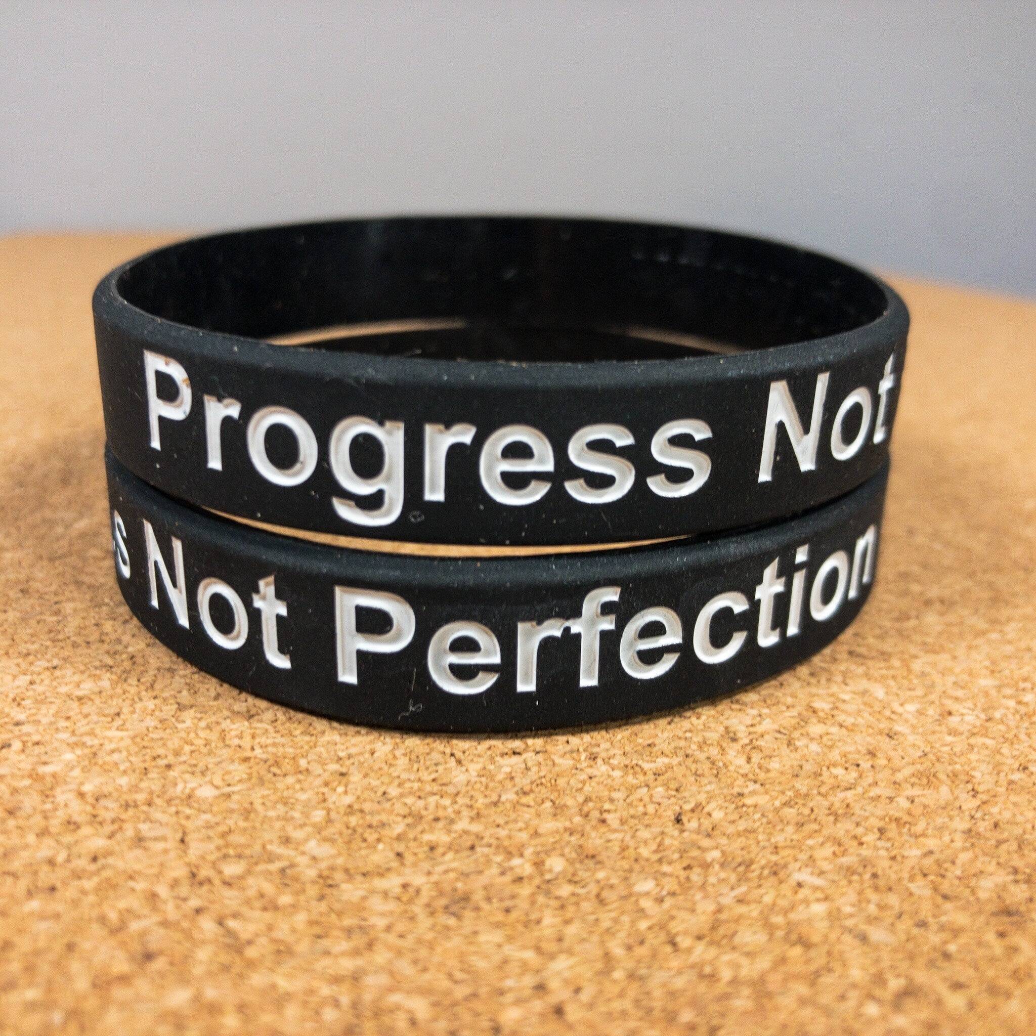 Silicone Wristband - Progress Reminder Band | Motivational Fitness Bracelet - Inner Stride Official