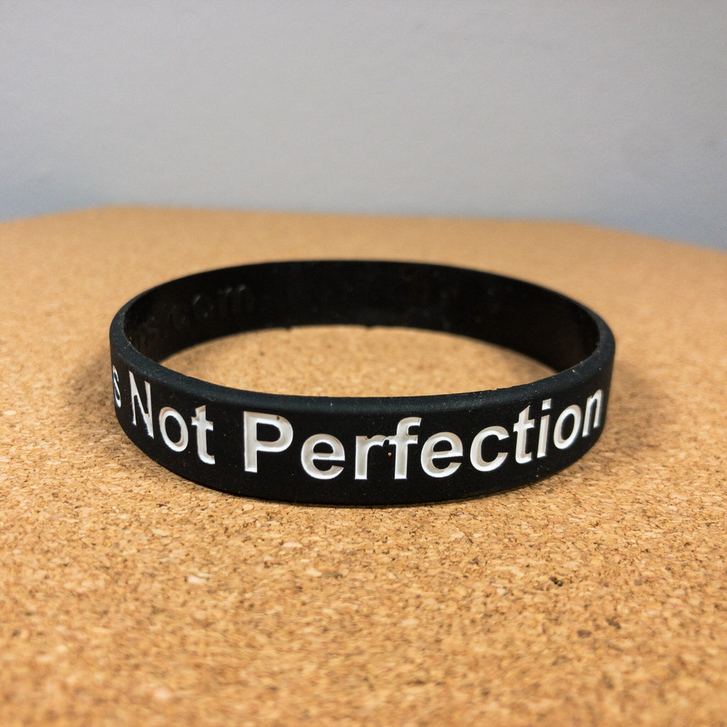 Silicone Wristband - Progress Reminder Band | Motivational Fitness Bracelet - Inner Stride Official