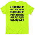 Sober - Safety Yellow T-Shirt - Inner Stride Official