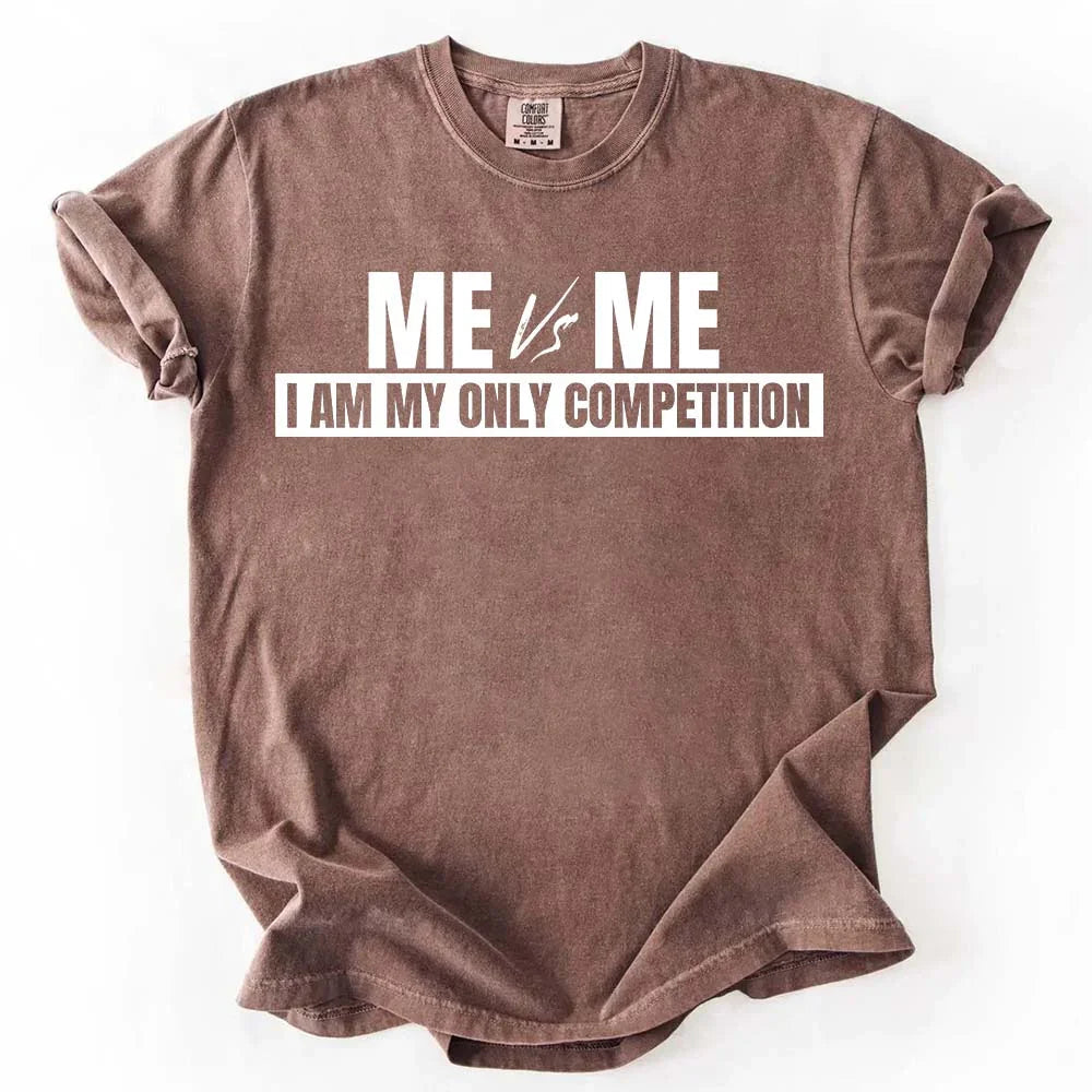 Me vs Me Unisex T-Shirt – Motivational Self-Discipline Tee Adorb Custom Tees