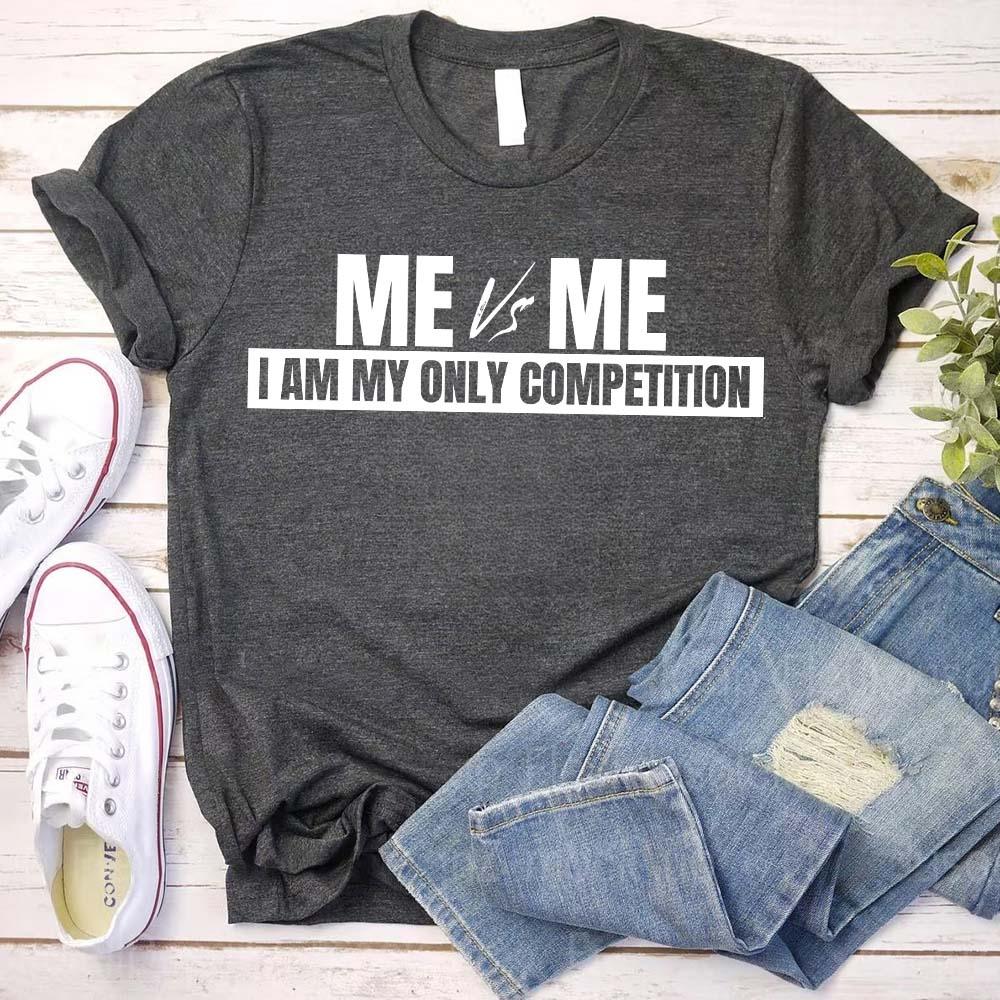 Me vs Me Unisex T-Shirt – Motivational Self-Discipline Tee Adorb Custom Tees