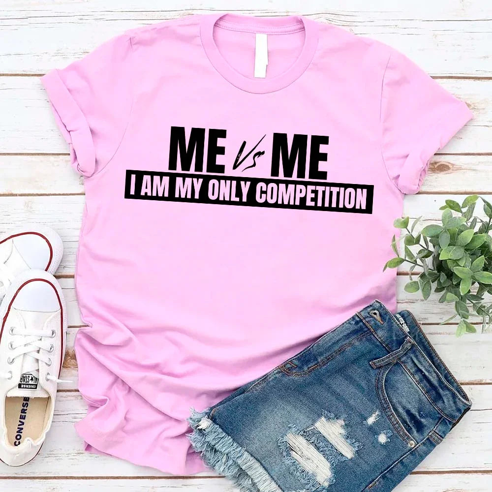 Me vs Me Unisex T-Shirt – Motivational Self-Discipline Tee Adorb Custom Tees