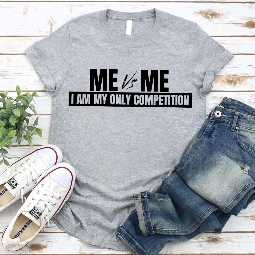 Me vs Me Unisex T-Shirt – Motivational Self-Discipline Tee Adorb Custom Tees