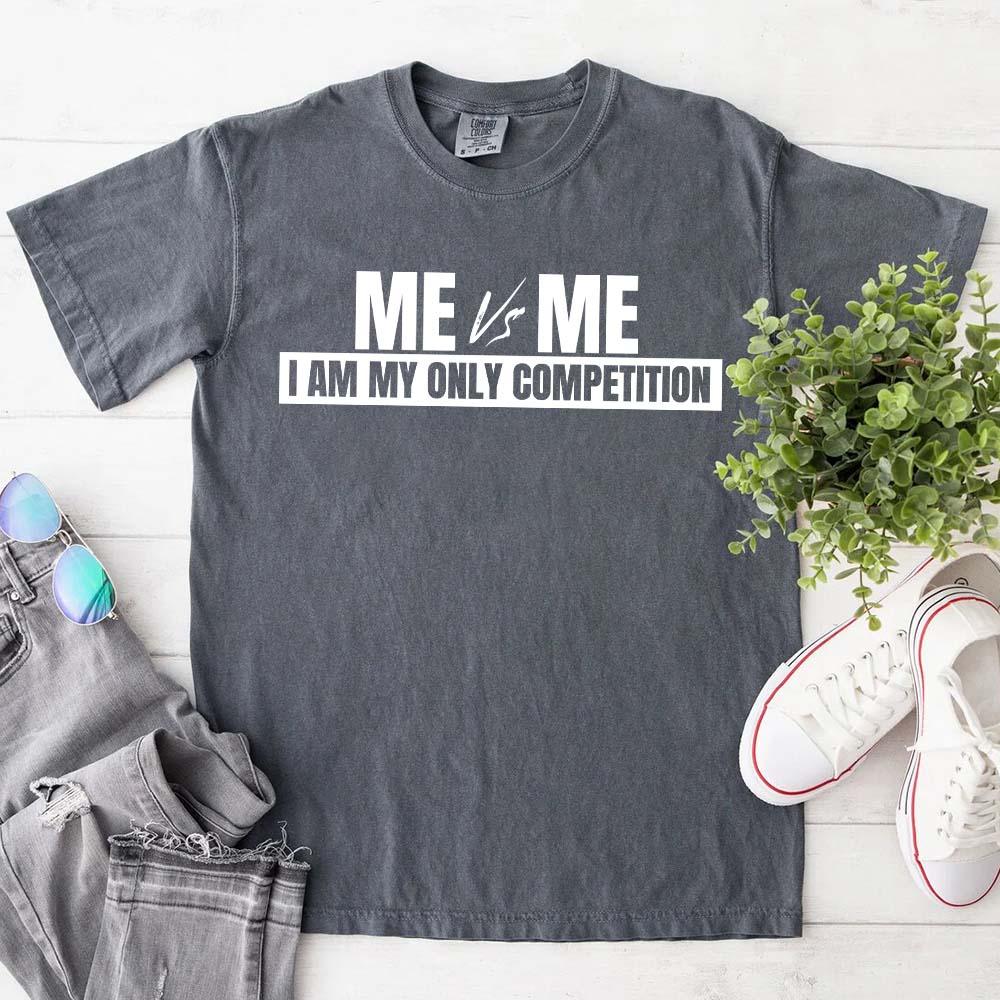Me vs Me Unisex T-Shirt – Motivational Self-Discipline Tee Adorb Custom Tees
