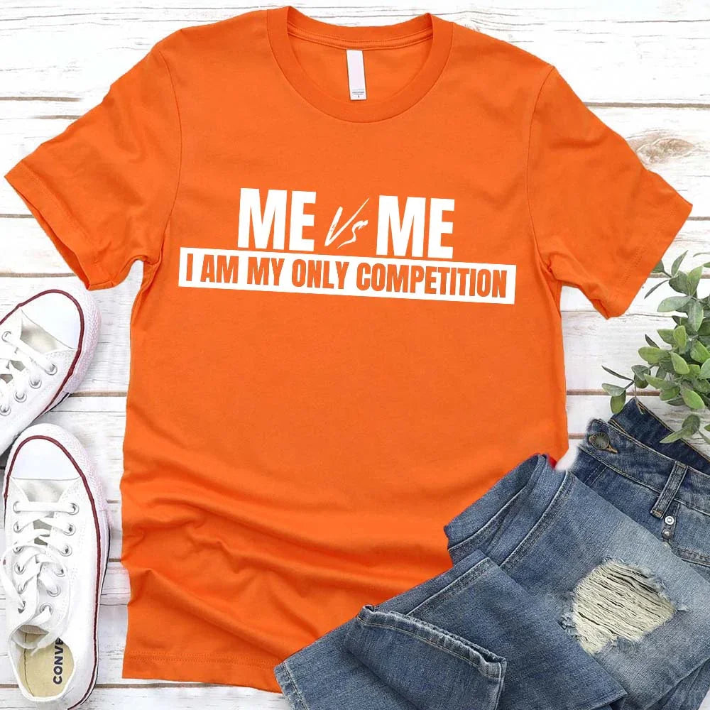Me vs Me Unisex T-Shirt – Motivational Self-Discipline Tee Adorb Custom Tees
