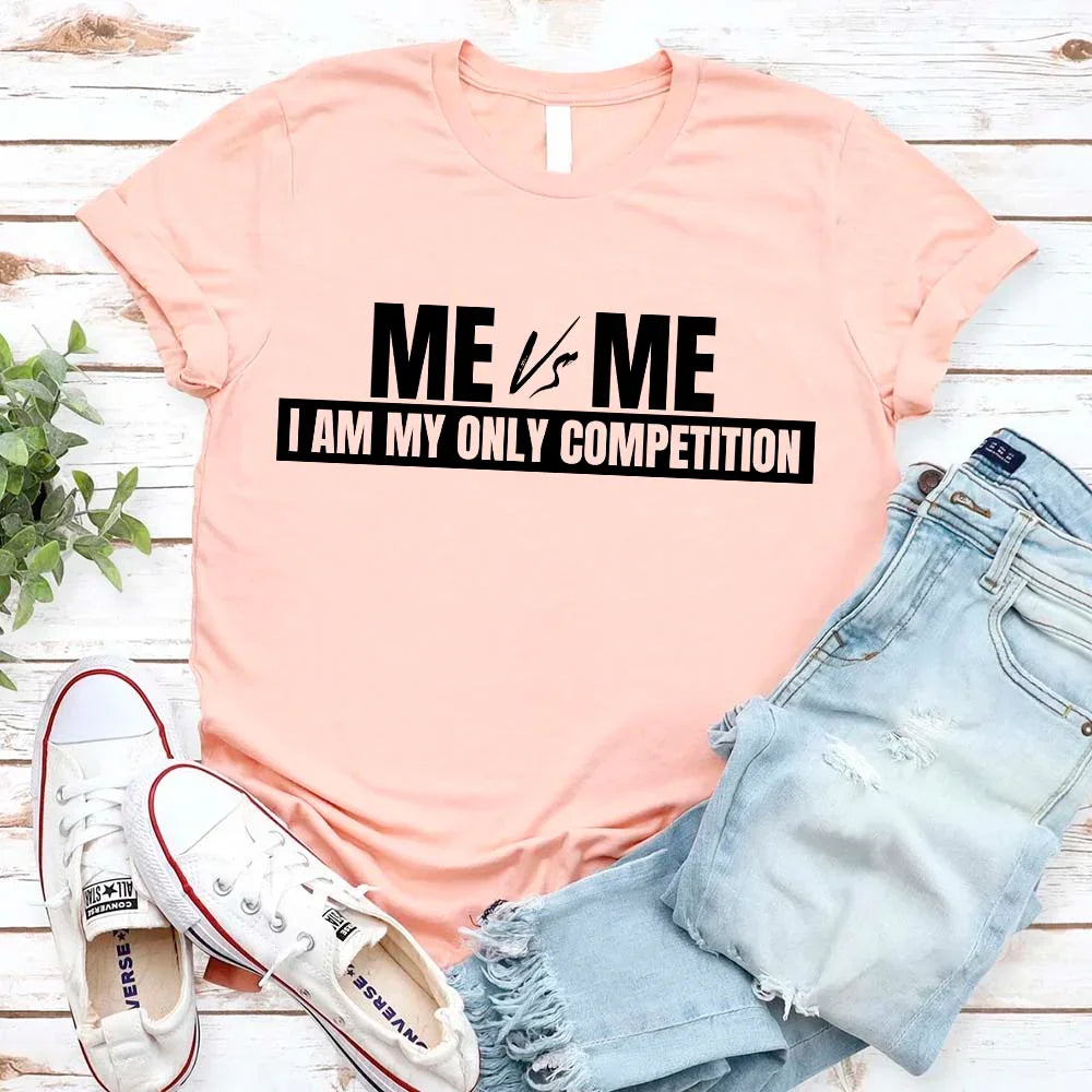 Me vs Me Unisex T-Shirt – Motivational Self-Discipline Tee Adorb Custom Tees