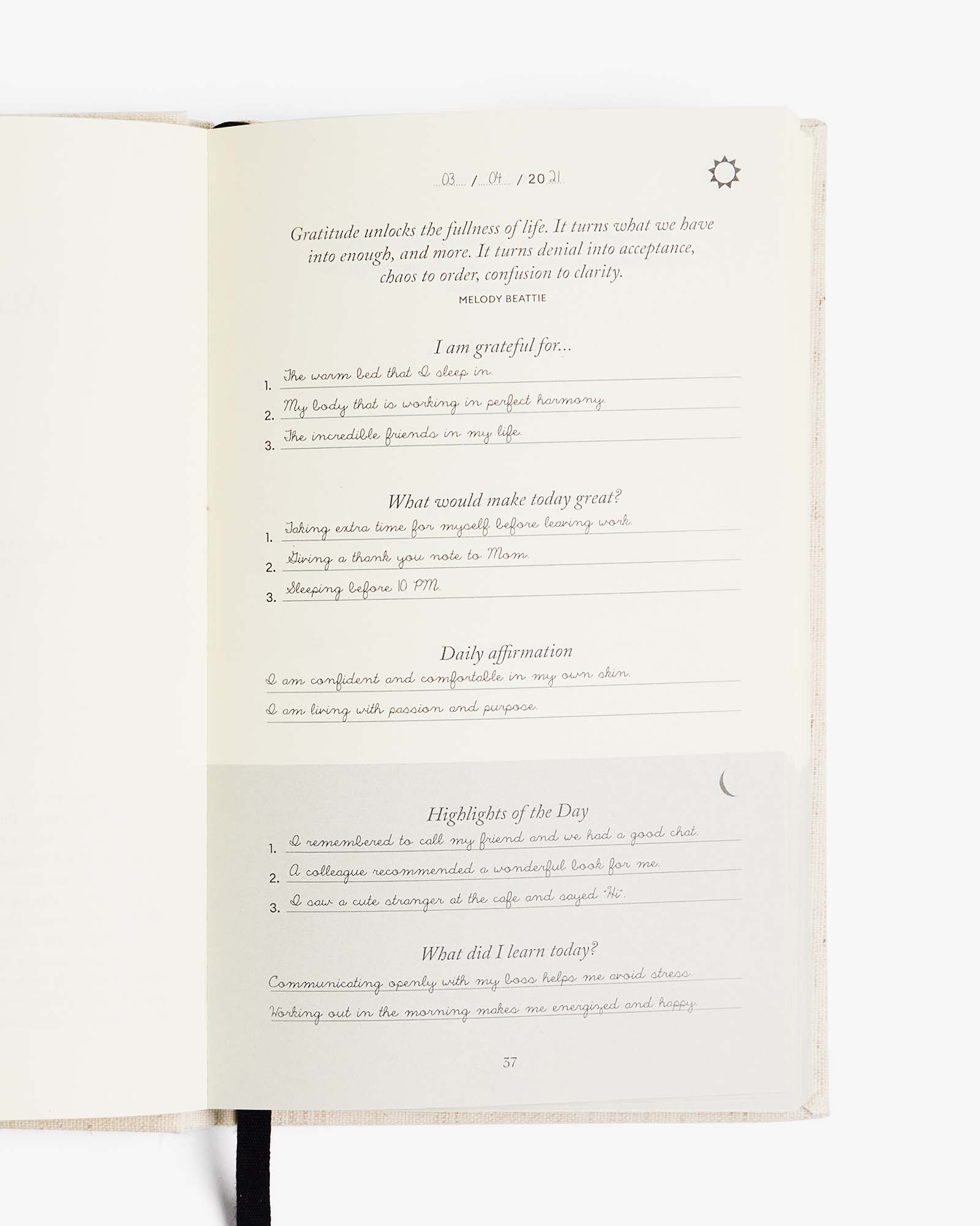 The Five Minute Journal - Original Linen - Inner Stride Official