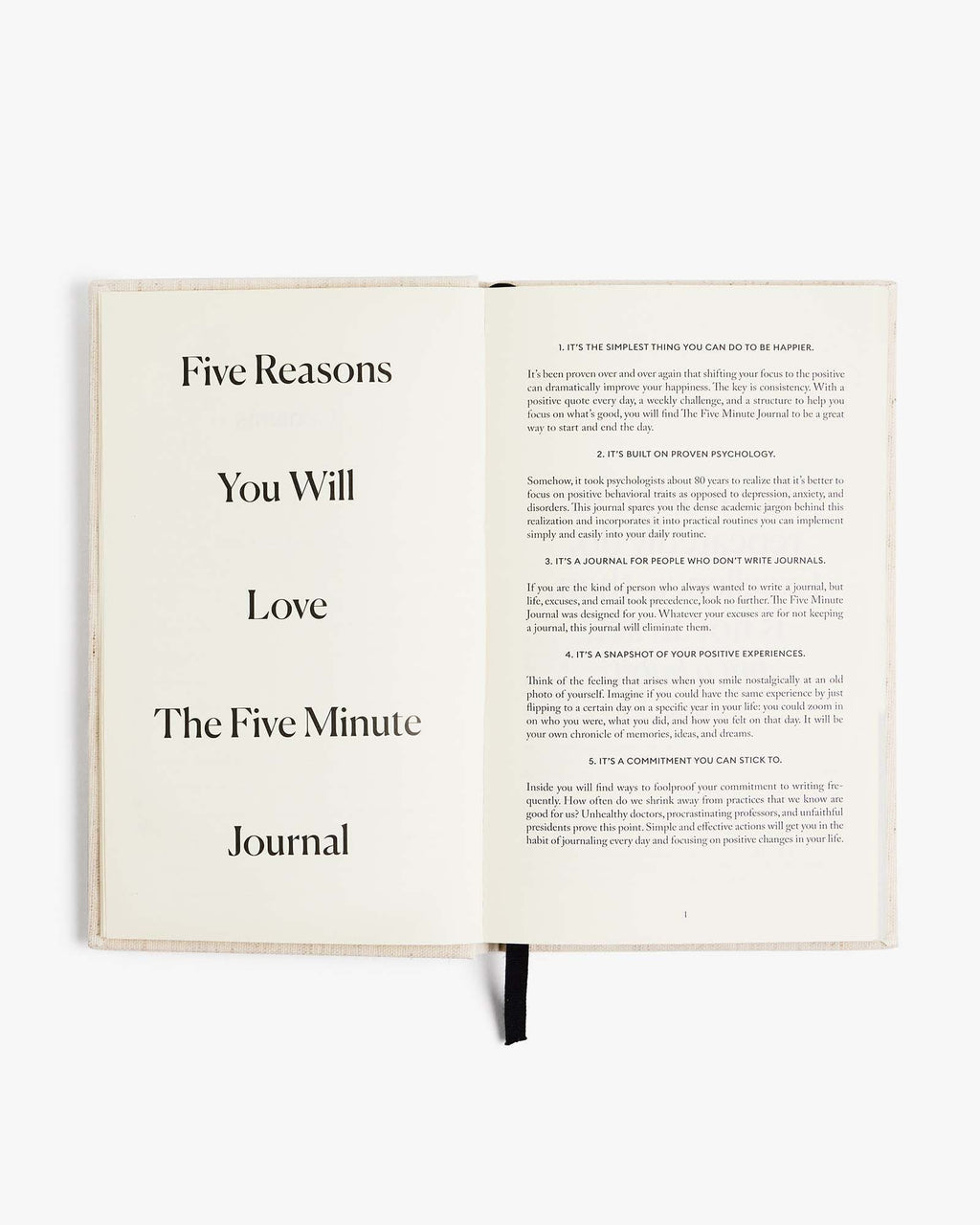 The Five Minute Journal - Original Linen - Inner Stride Official