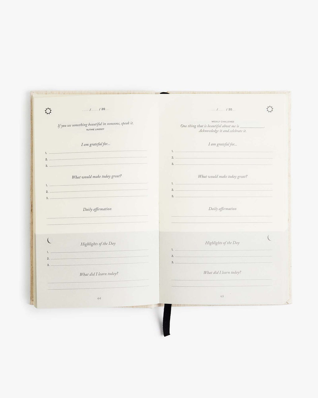 The Five Minute Journal - Original Linen - Inner Stride Official
