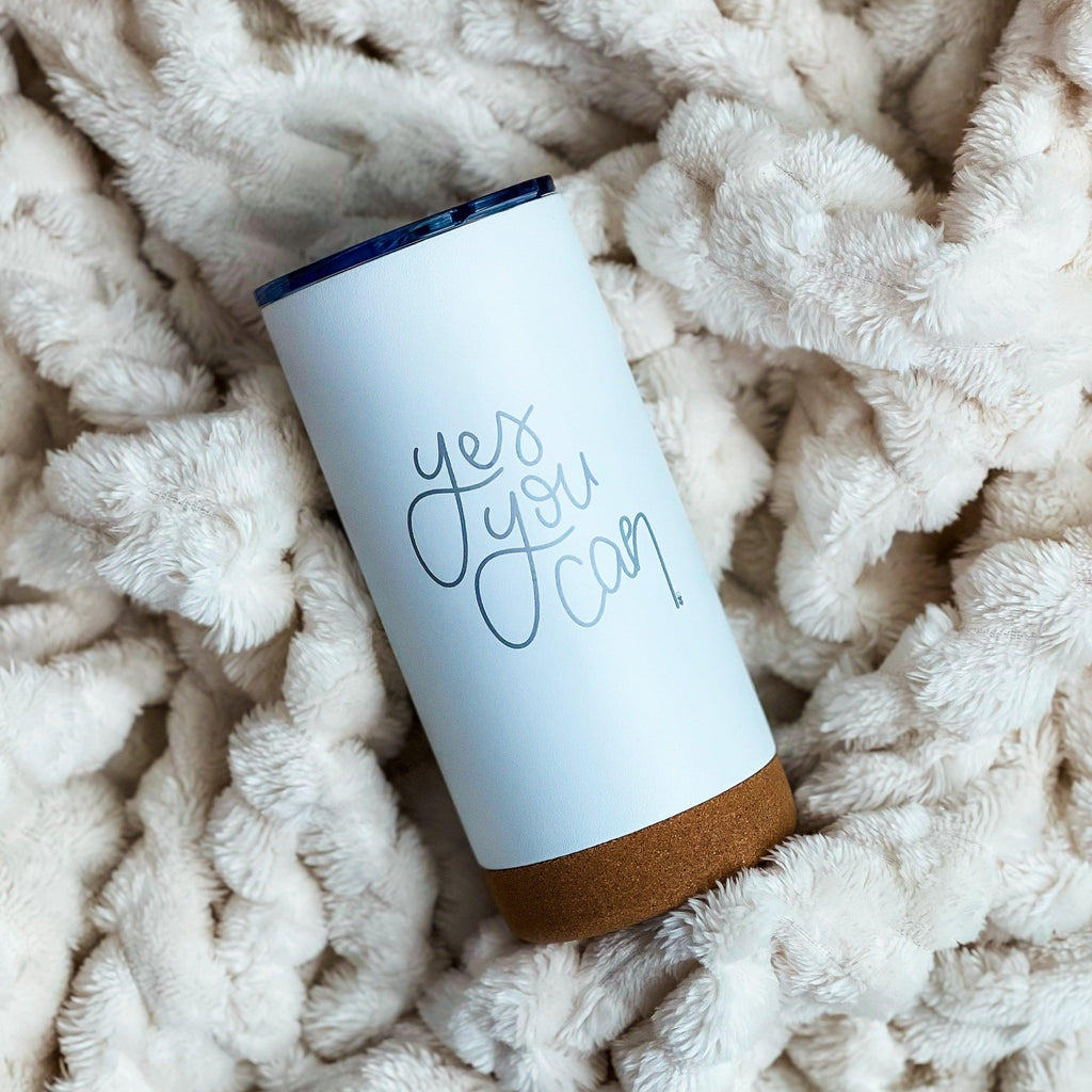Yes You Can Motivational Travel Mug